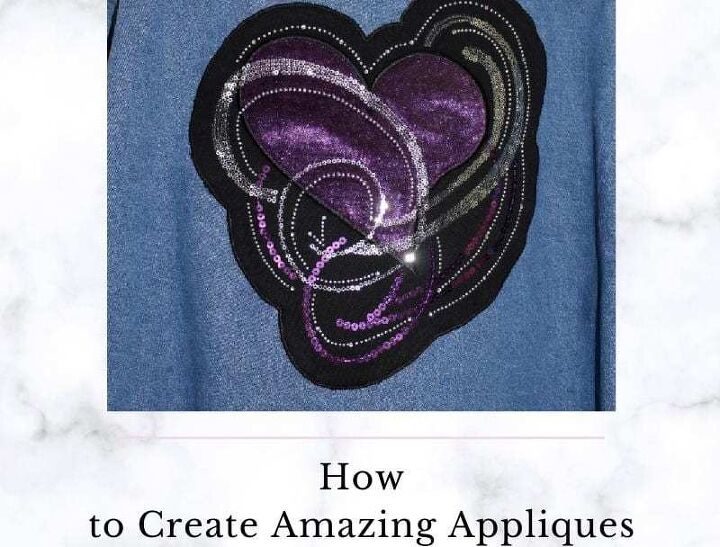 how to create amazing appliques from your favorite sweatshirt, Create Amazing Appliques