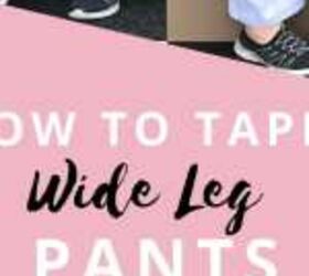 how to create amazing appliques from your favorite sweatshirt, How to Quickly and Easily Taper Wide Leg Pants Like A Pro