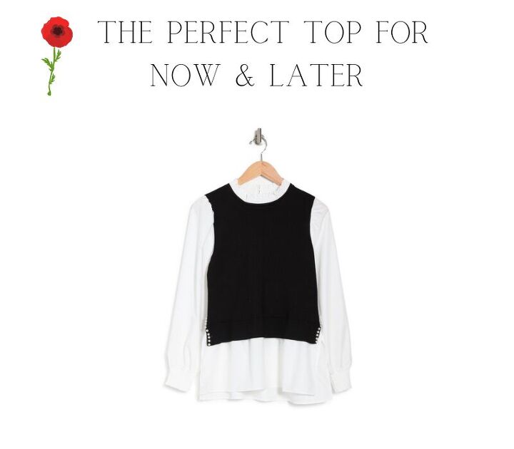 the perfect top for now later