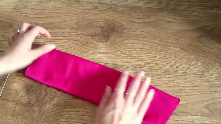 incredible dress transformation tutorial, Fabric tube