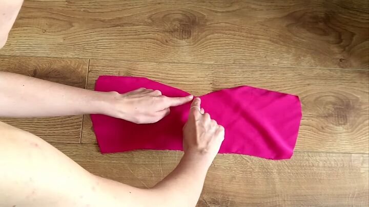 incredible dress transformation tutorial, Where to sew