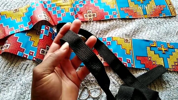 super easy tutorial for a gorgeous double d ring belt