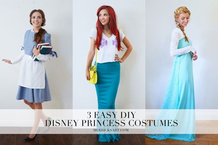 3 easy disney princess diy costumes