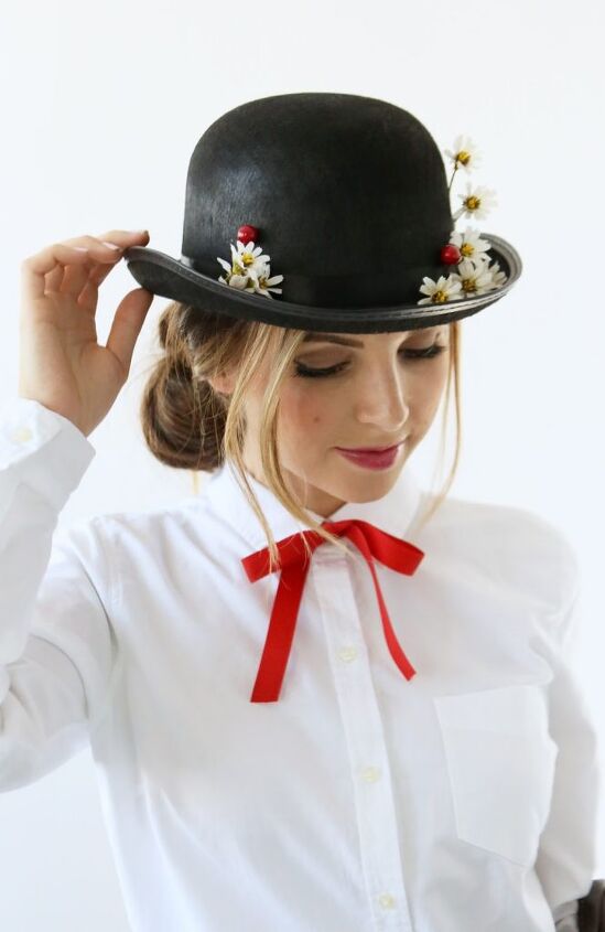 easy diy mary poppins costume, Mary Poppins Hat