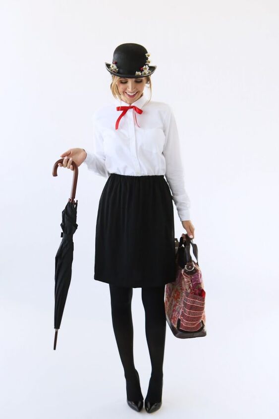 easy diy mary poppins costume, Mary Poppins Costume