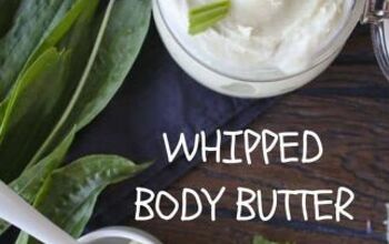 Plantain Whipped Body Butter to Revitalize Your Skin
