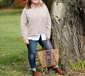 A Curvy Girls Guide for Wearing Chunky Sweaters