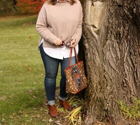 a curvy girls guide for wearing chunky sweaters, 5 Tips for a Big Girl to Wear a Big Sweater Full Figured Fashion Tips Fashion over 50