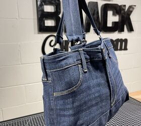 1 Pair Of Old Jeans Makes A Great DIY Tote | Upstyle