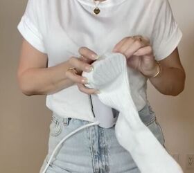 The strange reason women are putting socks on their clothes steamers