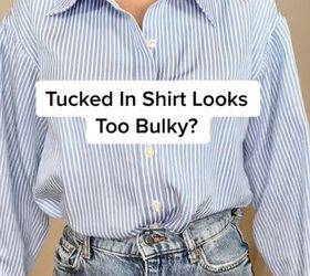 the no bulk way to tuck in a shirt