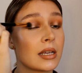 easy halo eye makeup tutorial, Blending eyeshadow