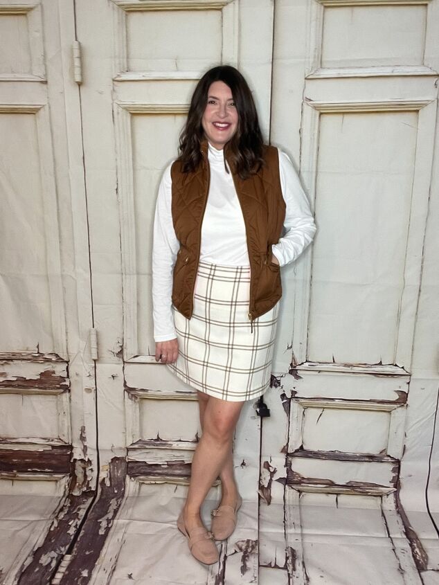 4 ways to style a plaid skirt