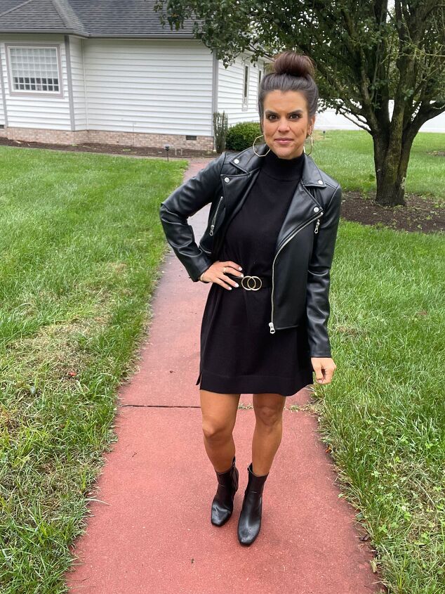 Styling a Black Sweater Dress! | Upstyle Styling a Black Sweater Dress! | Upstyle