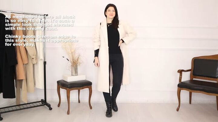 winter lookbook tutorial 7 sleek outfit ideas, All black canvas outfit