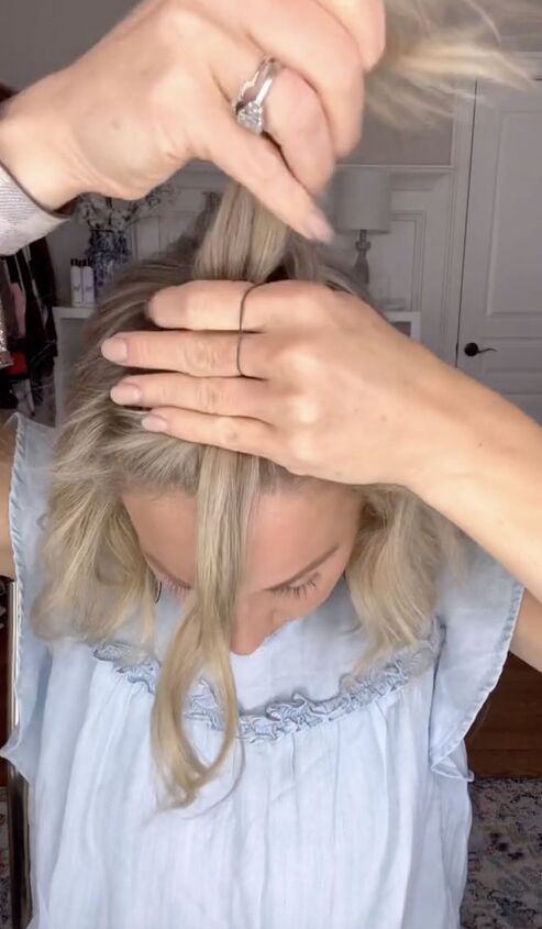 this hairstyle is so easy it can become part of your weekly routine