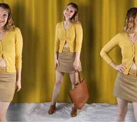 8 cute and easy monochromatic outfit ideas, Yellow monochromatic outfit