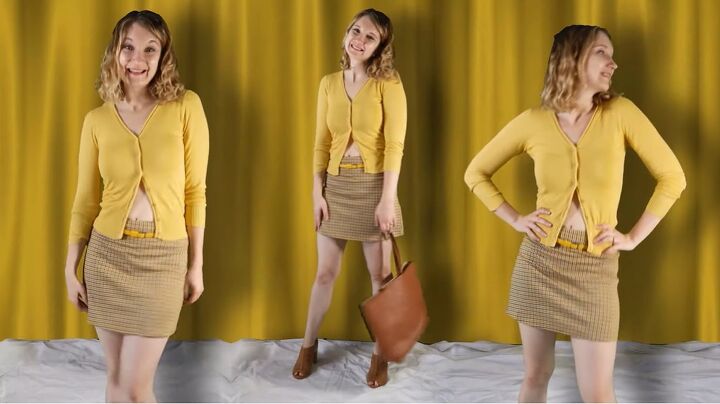 8 cute and easy monochromatic outfit ideas, Yellow monochromatic outfit