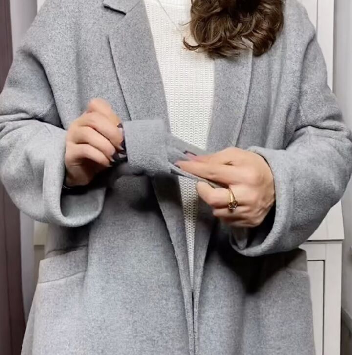 tie your coat belt like this