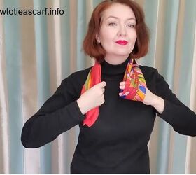 How to Wear a Neck Scarf