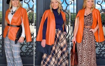 3 Ways to Style a Faux Leather Cape-blazer