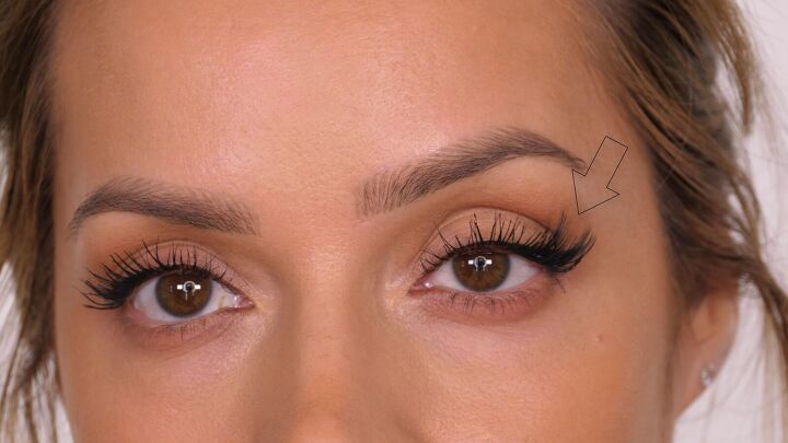 how to get kim kardashian s wispy eyelashes at home, Gap for wispy appearance