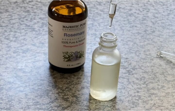 super easy 3 ingredient hair growth oil recipe for healthy locks, Combining the ingredients