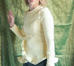 Sew Your Own DIY Ruffle Sweater