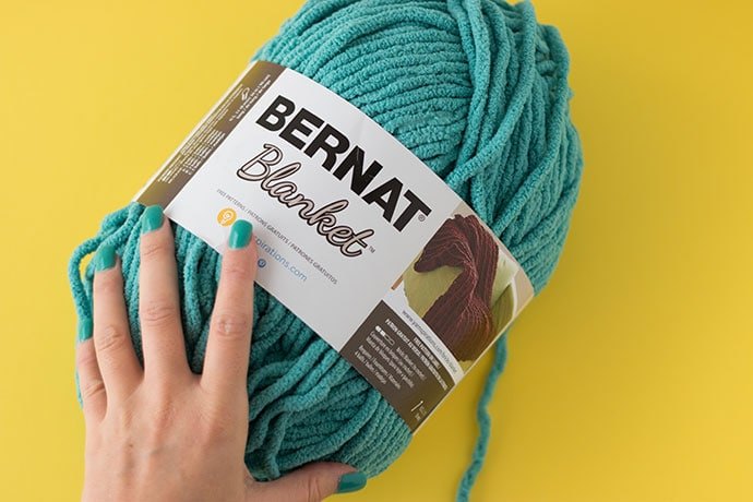 knitting pattern after shower hair turban, Bernat Blanket yarn light teal