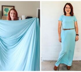 Make a Dress From a Bed Sheet!