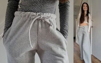 How to DIY Cute and Comfy Wide-leg Joggers