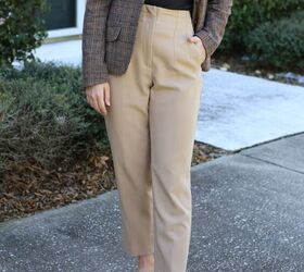 Zara buttoned high waisted pants | High waisted pants, Classy outfits,  Clothes design