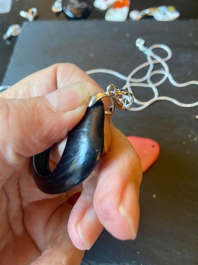 how to make a delightful eco pendant from tagua nut, Bail