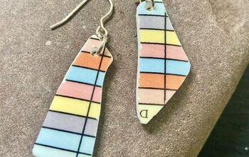 How to Make a Gorgeous Pair of Ceramic Earrings From Old Broken Mug