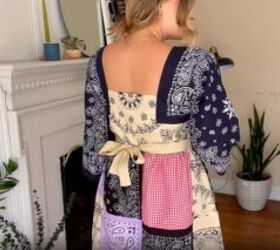 how to diy a super cute bandana dress, Completed bandana dress DIY