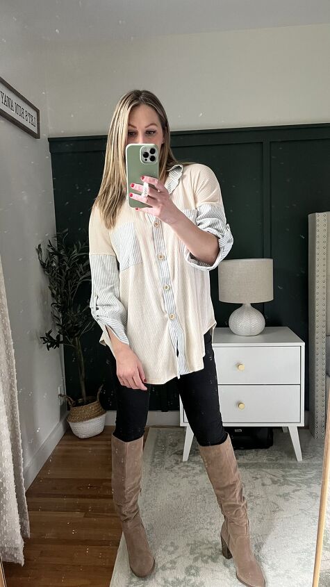 oversized shirt outfit