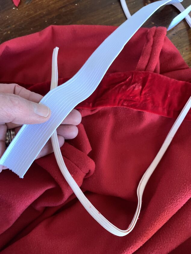 the best fix for worn out velvet skirt waistbands almost no sew