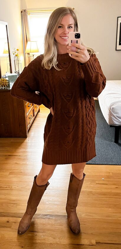 fall winter style sweater dresses