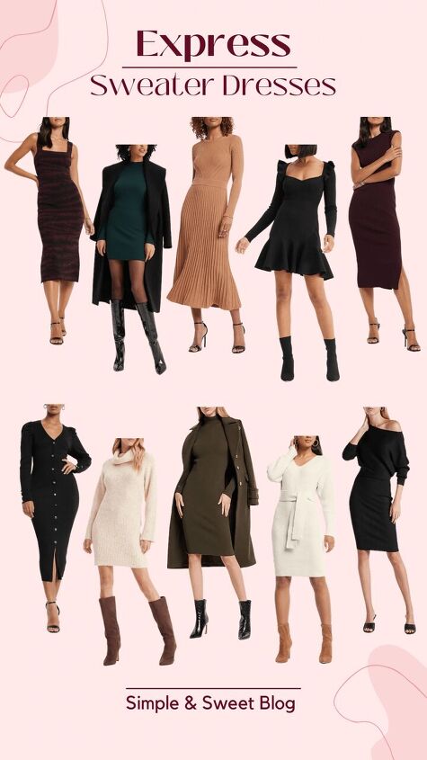 Fall & Winter Style- Sweater Dresses | Upstyle Fall & Winter Style- Sweater Dresses | Upstyle