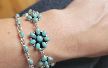 How I Turned a Turquoise Necklace Into Earrings & 2 Bracelets Instead