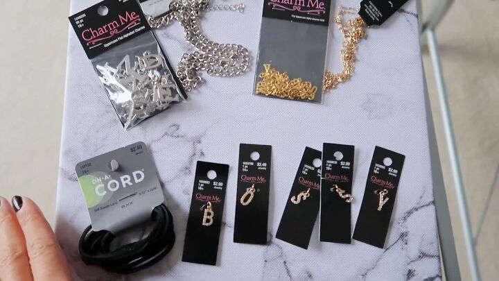 how to diy 3 cute designer dupe necklaces, Materials for DIY necklaces
