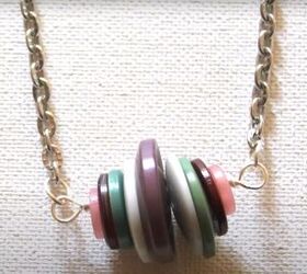 How to DIY a Cute and Easy Button Necklace