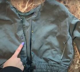 easy upcycle tutorial old pants to stylish diy jacket, Finishing the edges