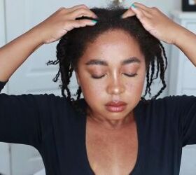 get long shiny hair with this super easy hair oil recipe, Massaging scalp