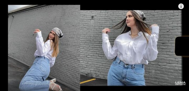 styling tutorial how to wear a button down shirt in 5 fun ways, Casual denim look