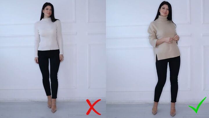 6 fashion mistakes that are super easy to avoid, Skinny jeans with a skinny top