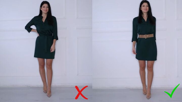6 fashion mistakes that are super easy to avoid, Not swapping out your dress belt
