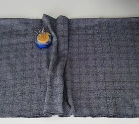 how to sew a cozy cape cardigan, Creating the arm holes