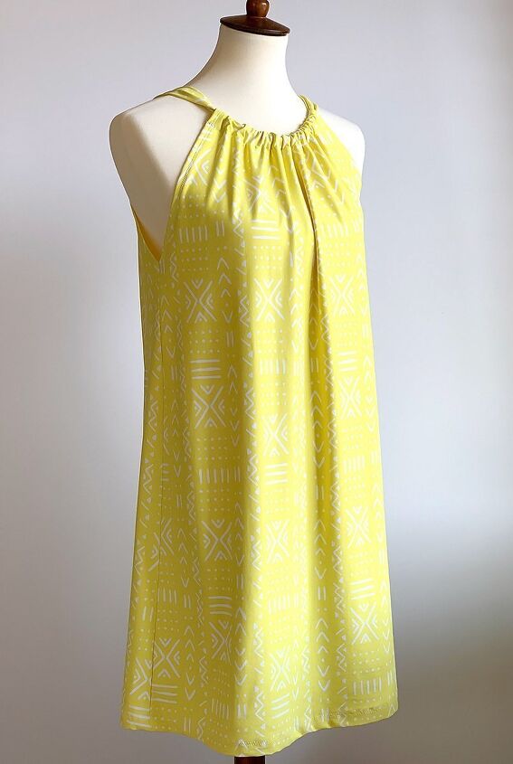 make a halter dress sewing pattern ideas