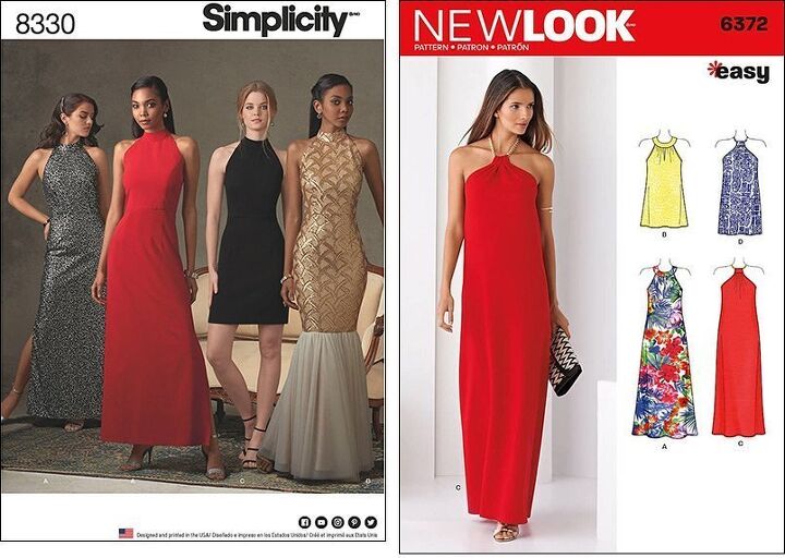 Make a Halter Dress (Sewing Pattern Ideas) | Upstyle Make a Halter Dress (Sewing Pattern Ideas) | Upstyle